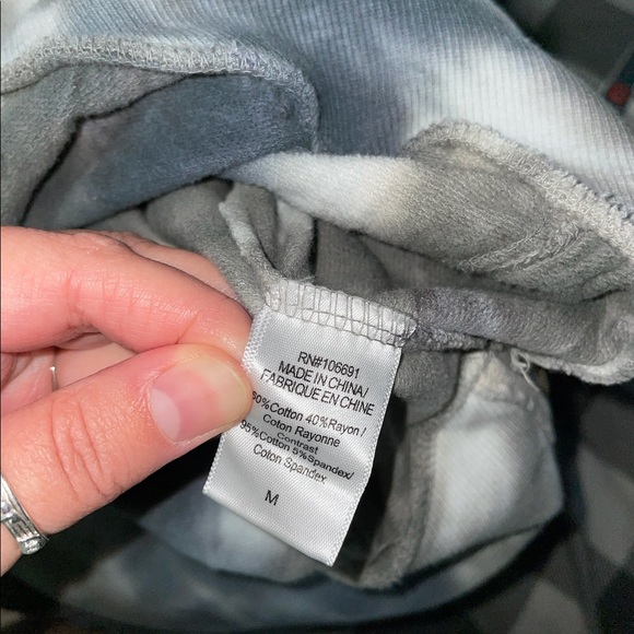 NWT Young Fabulous & Broke Turtle Neck Slit Zipper Tye Dye Dress Size M - Picture 9 of 9